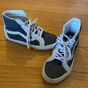 vans high top sneakers